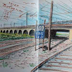 Poebene, in der Nähe von Bologna, 2026 by Martin Spillmann, Image 1.
