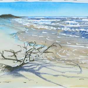 Pesaro Strand, 2026 by Martin Spillmann, Image 1.