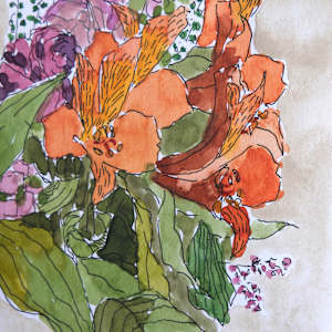 Summer Bouquet No 1 by Lezanne Scott, Image 4.