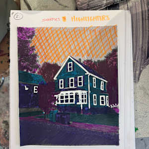 Van Gogh Inspired House by Ashley Chesna, Image 6.