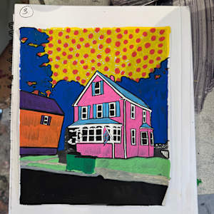 Van Gogh Inspired House by Ashley Chesna, Image 3.