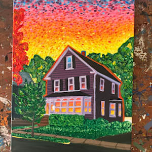 Van Gogh Inspired House by Ashley Chesna, Image 1.
