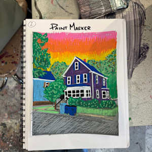 Van Gogh Inspired House by Ashley Chesna, Image 5.