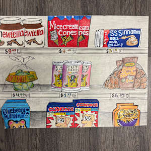 Silly Grocery Store by Ashley Chesna, Image 1.