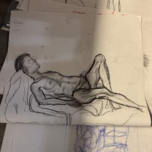 Figure Drawing Pieces by Ashley Chesna, Image 4.