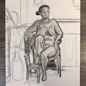 Figure Drawing Pieces by Ashley Chesna, Image 11.