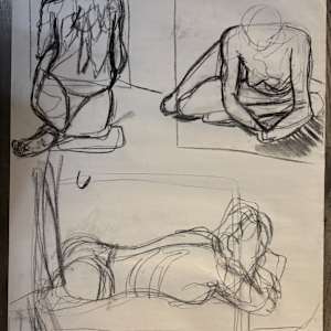 Figure Drawing Pieces by Ashley Chesna, Image 7.