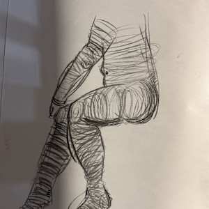 Figure Drawing Pieces by Ashley Chesna, Image 8.