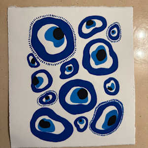 Abstract Evil Eye by Ashley Chesna, Image 2.