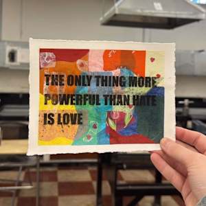 THE ONLY THING MORE POWERFUL THAN HATE IS LOVE by Ashley Chesna, Image 1.