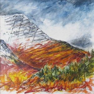 Beinn Bhan Autumn by Julie Arbuckle