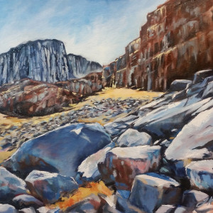 Many Rocks, Glencoe by Julie Arbuckle