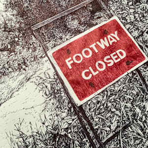 Footway Closed by Gail Hoban, Image 4.
