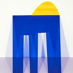 Blue M - Limited edition of 10 prints by Leah Rolando, Image 2.