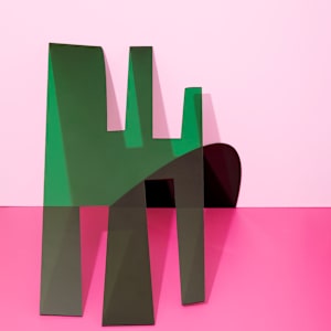 Green H - Limited edition of 15 print by Leah Rolando, Image 7.