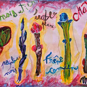 Les bourgeons des arbres by Maïa Perron, Image 1.