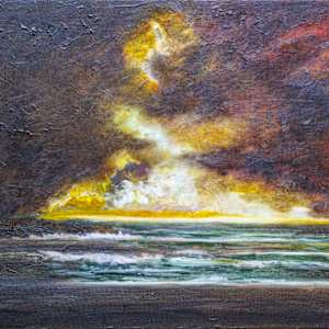 Seascape study by James de Villiers