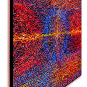 Neuron Structures. by James de Villiers  Image: Neuron Structures. Side view.