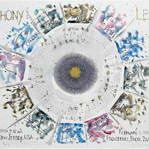Anthony + Leah - Commissioned Synastry Chart + Interpretation by HavreMai Art, Image 2.