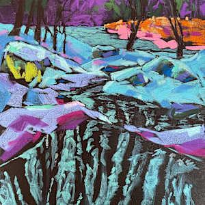 Light on Dam by Lynne Bedbrook, Image 1.