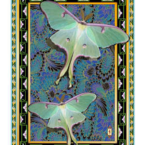 Luna Moths by Theresa Tantawi, Image 1.