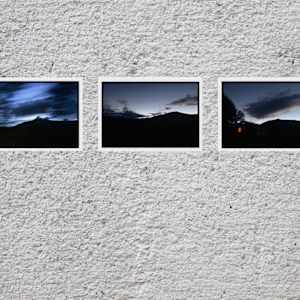 In Progress:  Vermont Night Drive Triptych by Lisa Blonder, Image 5.