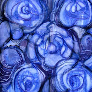 Blue Shallots by renée  alyson, Image 1.