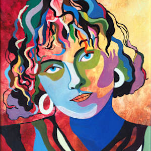 Self portrait by Grażyna Tarkowska, Image 2.