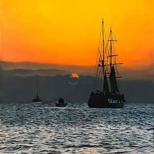 SunsetCruise by Ritu Bajaj, Image 1.
