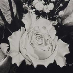 White Rose by Ritu Bajaj, Image 1.