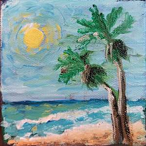 Mini Seascape #3 by Ronda Richley