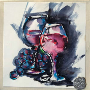 Wine Study #4 by Ronda Richley