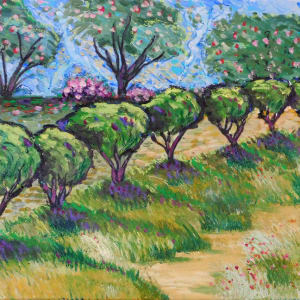 After Van Gogh: The Olive Garden by Ronda Richley