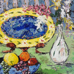 The Blue Plate by Ronda Richley