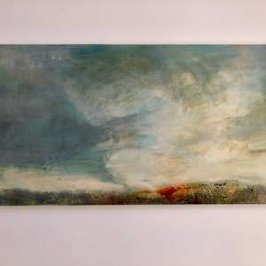 Burnt sienna, burnt umber and teal by Alex McIntyre, Image 1.