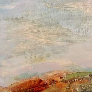 Burnt sienna, burnt umber and teal by Alex McIntyre, Image 3.