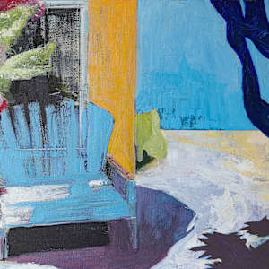 Blue Bench by Kimberleigh Wood, Image 8.
