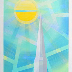 Geoscape Steeple by Mensah Bey, Image 1.