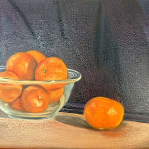 Still Life with Oranges by Letitia Uyak, Image 1.