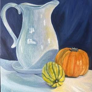 Still Life with Pitcher by Letitia Uyak, Image 1.