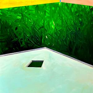Jump into the Green by Katrin Roth, Image 1.