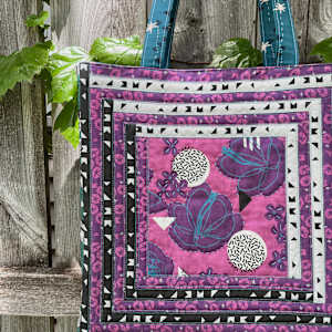 Dreaming in Geranium Tote by Ben Millett, Image 3.