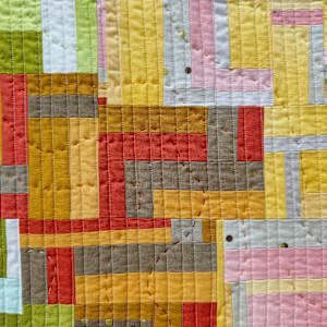 Ombré Improv 4 (Nectarine Olive) by Ben Millett, Image 2.