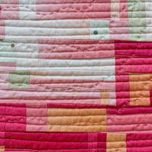 Ombré Improv 5 (Peach Olive) by Ben Millett, Image 2.