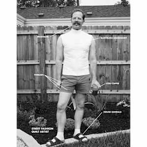 Sleeveless Undershirt (Gay Semiotics) by Ben Millett, Image 1.