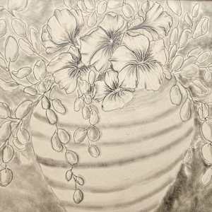 Pot Full of Petunias by Lynn Cote, Image 12.
