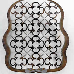 Grate (In the Crack Within Me, a Serpent Dwells) by Chavis Mármol, Image 1.