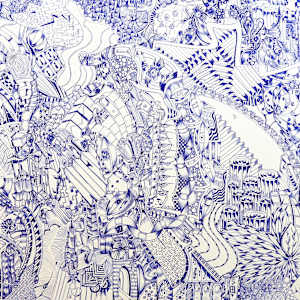 Blue Mirror 2 by Sam Noten - Samantha V.P. Noten, Image 1.