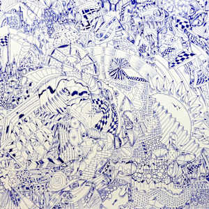 Blue Mirror 3 by Sam Noten - Samantha V.P. Noten, Image 1.