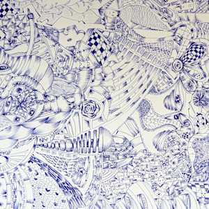 Blue Mirror 4 by Sam Noten - Samantha V.P. Noten, Image 1.